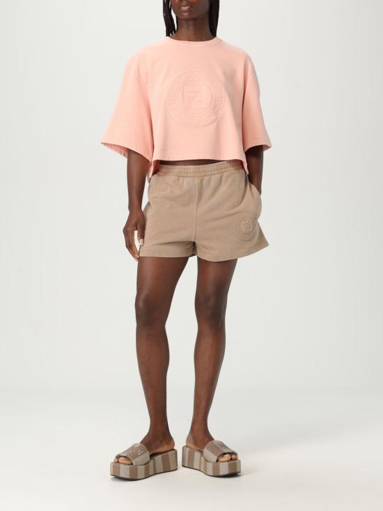 25FW 펜디 숏팬츠 FR6633ASNH F1RX9 Beige - FENDI