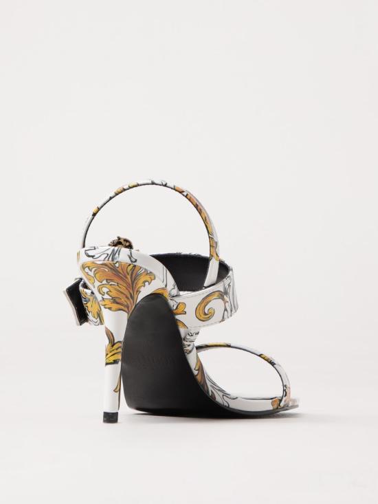 25SS 베르사체 뮬/슬리퍼 78VA3S71ZS366 G03 White - VERSACE