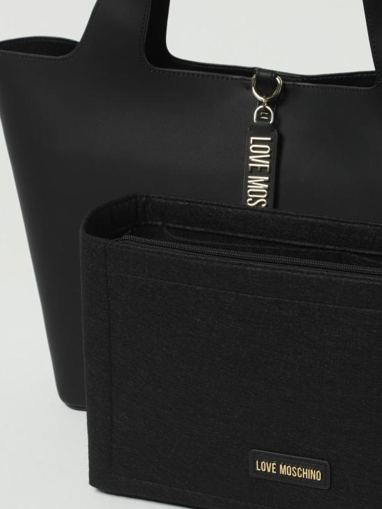 25FW 모스키노 토트백 JC4175PP1NLV0 000 Black - MOSCHINO