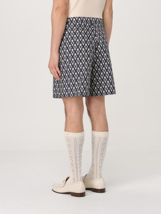 25SS 발렌티노 가라바니 숏팬츠 6V3RDD12AS0 QTD Blue - VALENTINO GARAVANI