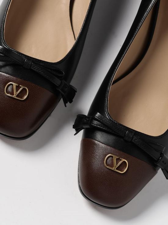 25FW 발렌티노 가라바니 발렛 두 로이 25mm 발레리나  7W2S0MR8DDT BXV Black - VALENTINO GARAVANI