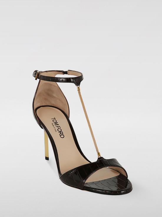  톰포드 뮬/슬리퍼 W3452LSP035G 1B087 Brown - TOMFORD