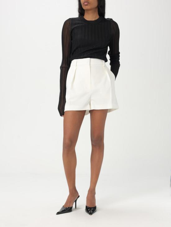 25FW 스포트막스 숏팬츠 2512141022600 001 Yellow Cream - SPORTMAX