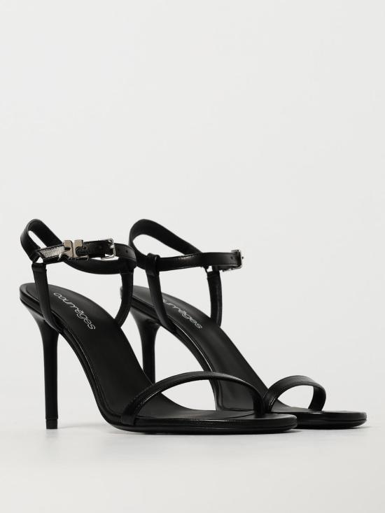 25SS 쿠레쥬 힐/펌프스 125SSD028AG0030 9999 Black - COURREGES