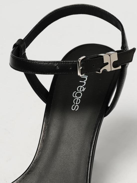 25SS 쿠레쥬 힐/펌프스 125SSD028AG0030 9999 Black - COURREGES
