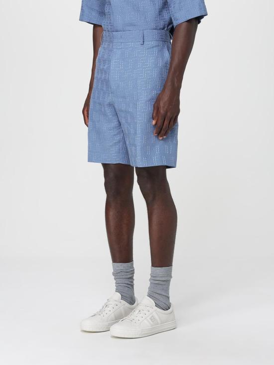 25FW 펜디 숏팬츠 FB0821AU6Y F0U6K Gnawed Blue - FENDI