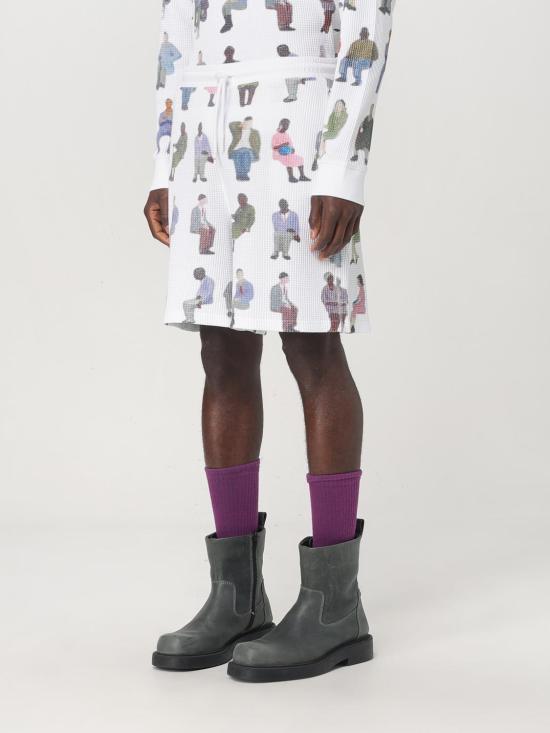 25SS JW앤더슨 숏팬츠 JR0054PG1737 001 White - JW ANDERSON