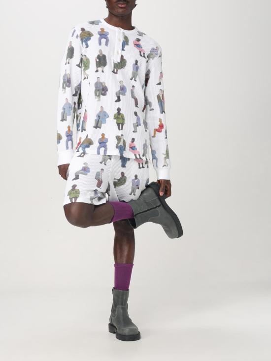 25SS JW앤더슨 숏팬츠 JR0054PG1737 001 White - JW ANDERSON