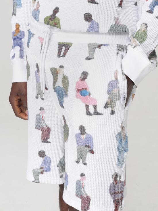 25SS JW앤더슨 숏팬츠 JR0054PG1737 001 White - JW ANDERSON
