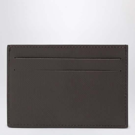 25FW 펜디 쉐도우 슬림 카드 홀더 7M0371AJF4 Brown - FENDI