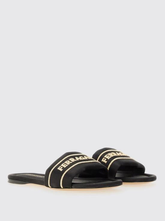 25SS 살바토레 페라가모 샌들 78125201J740 001 Black - SALVATORE FERRAGAMO