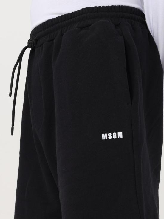  엠에스지엠 숏팬츠 3640MB76247000 99 Black - MSGM