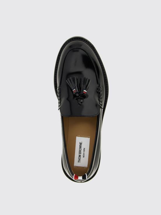 25FW 톰브라운 뮬/슬리퍼 FFD104B07524 001 Black - THOM BROWNE