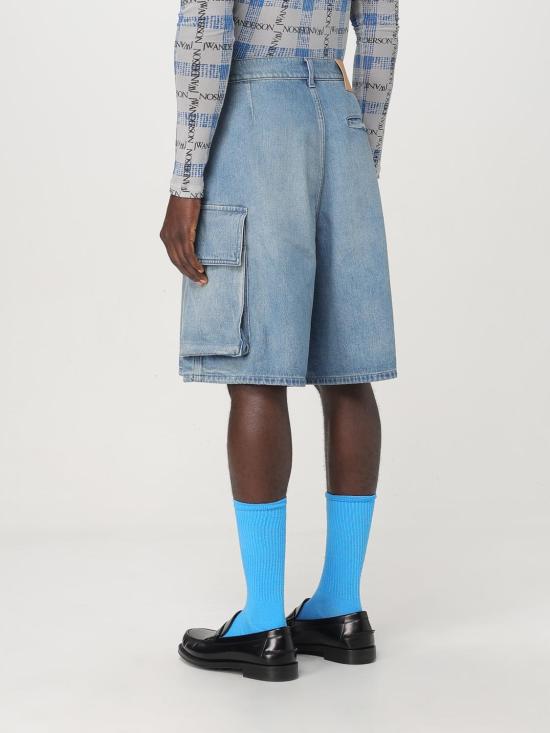 25FW JW앤더슨 숏팬츠 DT0108PG1735 804 Gnawed Blue - JW ANDERSON
