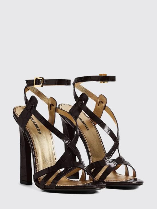 25FW 디스퀘어드2 힐/펌프스 HSW027113880001 5081 Brown - DSQUARED2