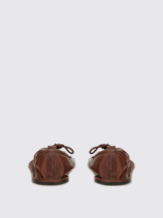 25SS 헤레우 플랫 슈즈 PUNSSWFS25 CHESTNUT Brown - HEREU