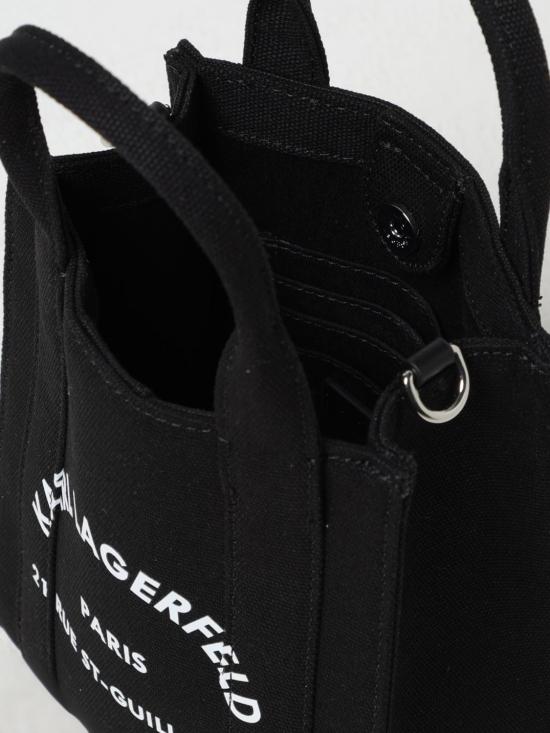 25FW 칼라거펠트 토트백 246W3890 999 Black - KARL LAGERFELD