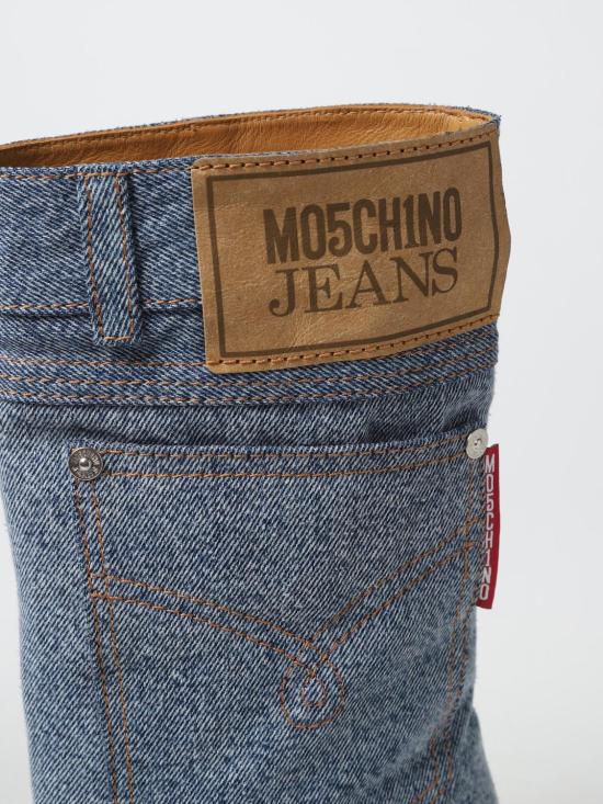  모스키노 부츠 32068239 1282 Blue - MOSCHINO