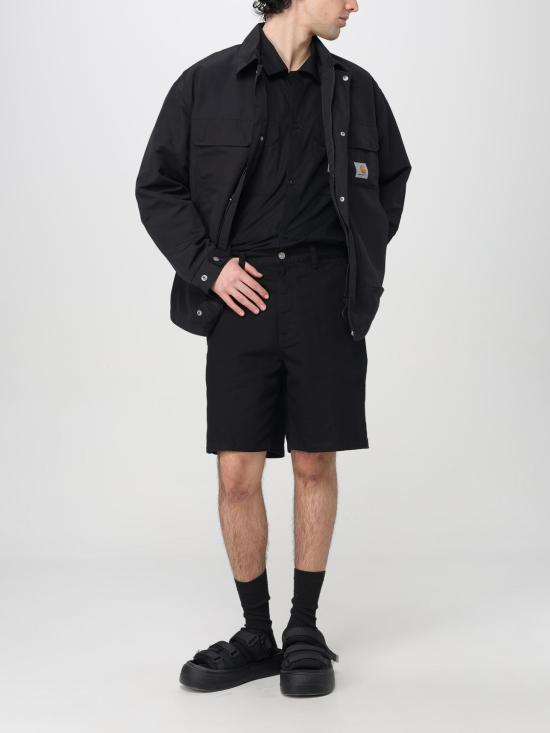 25FW 칼하트 WIP 숏팬츠 I034802 8902 Black - CARHARTT WIP