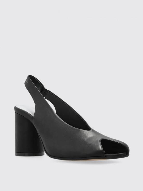 25FW MM6 메종마르지엘라 뮬/슬리퍼 S66WP0104P5000 T8013 Black - MM6 MAISON MARGIELA