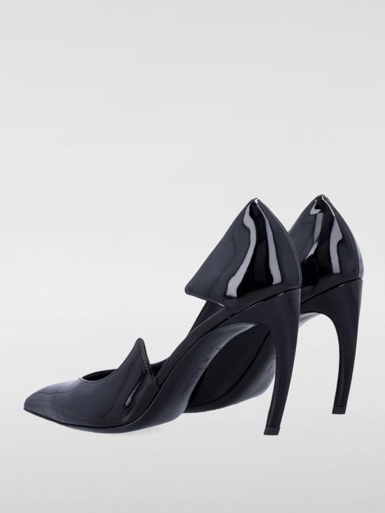 25FW 디 아티코 뮬/슬리퍼 WSH00877EEE056AA 100 Black - THE ATTICO