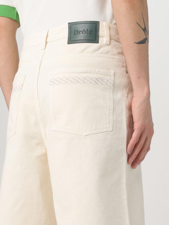 25SS 드롤드무슈 숏팬츠 GBS147CO188 OFF White - DROLE DE MONSIEUR