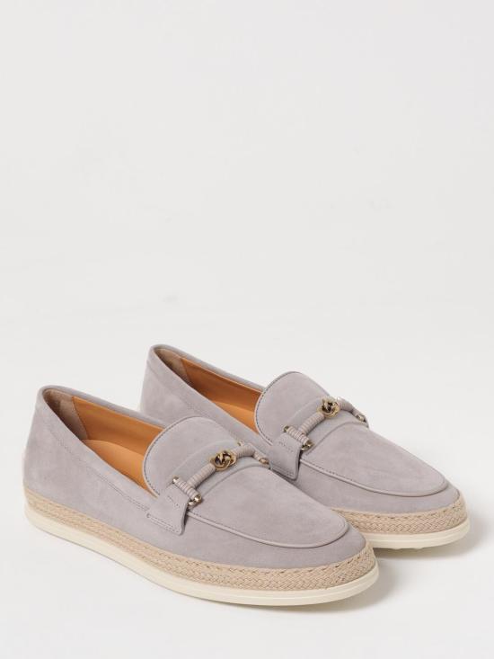 25FW 토즈 미니 버클 스트랩 스웨이드 로퍼 XXW92K0HZ00D8W 9999 Grey - TODS