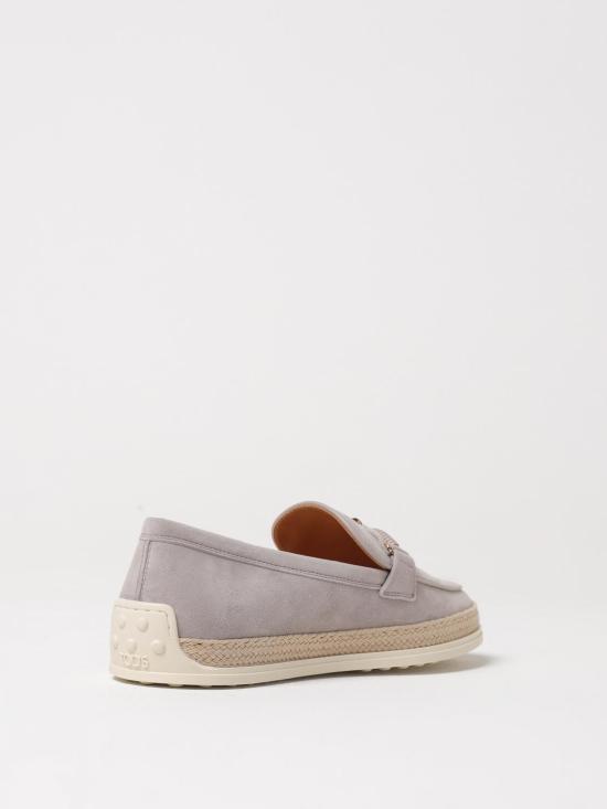 25FW 토즈 미니 버클 스트랩 스웨이드 로퍼 XXW92K0HZ00D8W 9999 Grey - TODS