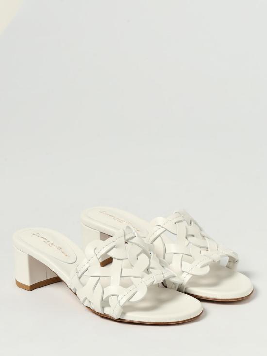 25SS 지안비토로시 뮬/슬리퍼 G1002545RICCLN BIAN White - GIANVITO ROSSI