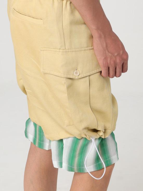 25FW 웨일즈보너 숏팬츠 MS24TR07CO01 100 Beige - WALES BONNER