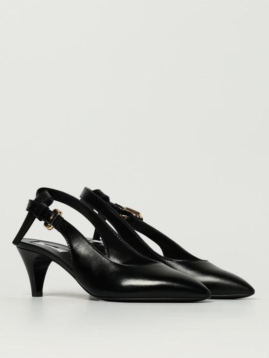 25FW 모스키노 뮬/슬리퍼 MA10115C1NMF0 000 Black - MOSCHINO