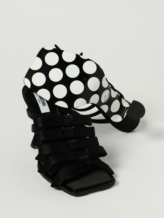 25FW 모스키노 뮬/슬리퍼 MA2815AC1NM40 000 Black - MOSCHINO