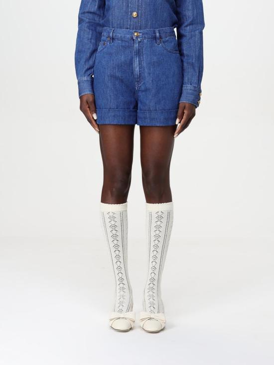 25FW 발렌티노 가라바니 숏팬츠 6B3DD18S94C 558 Blue