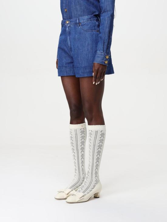 25FW 발렌티노 가라바니 숏팬츠 6B3DD18S94C 558 Blue - VALENTINO GARAVANI