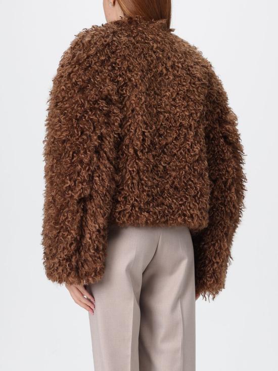 25FW 딸리아토레 코트 PERLAF80010 M1072 Brown - TAGLIATORE