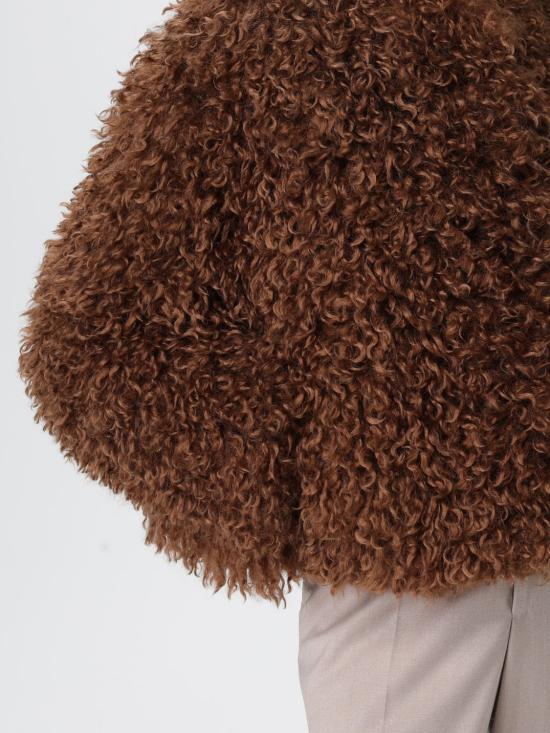 25FW 딸리아토레 코트 PERLAF80010 M1072 Brown - TAGLIATORE