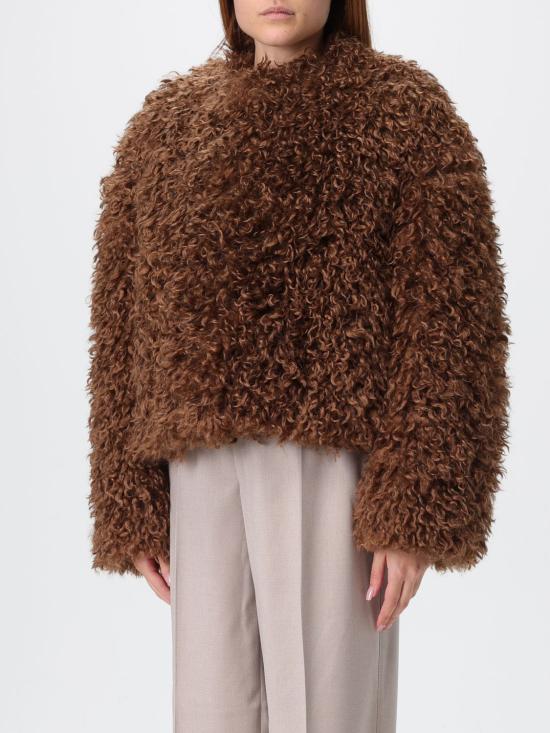 25FW 딸리아토레 코트 PERLAF80010 M1072 Brown - TAGLIATORE