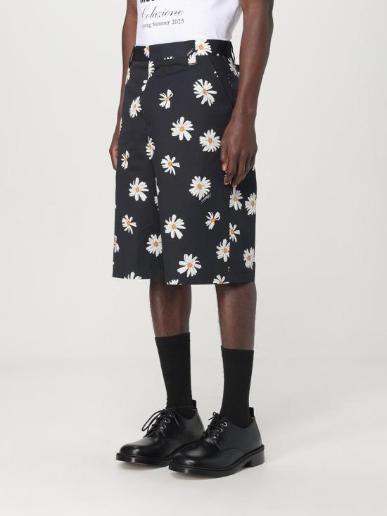 25FW 모스키노 숏팬츠 03380260 1555 Black - MOSCHINO