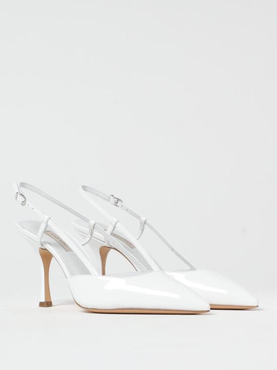 25SS 카사데이 뮬/슬리퍼 1G643J0801WTIFF 9999 White - CASADEI