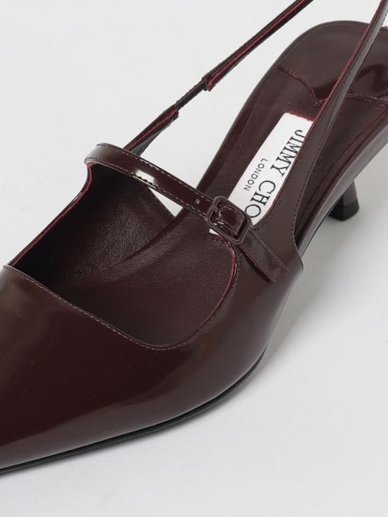 25FW 지미추 뮬/슬리퍼 DIDI45FSO DEEP MERLOT Wine - JIMMY CHOO