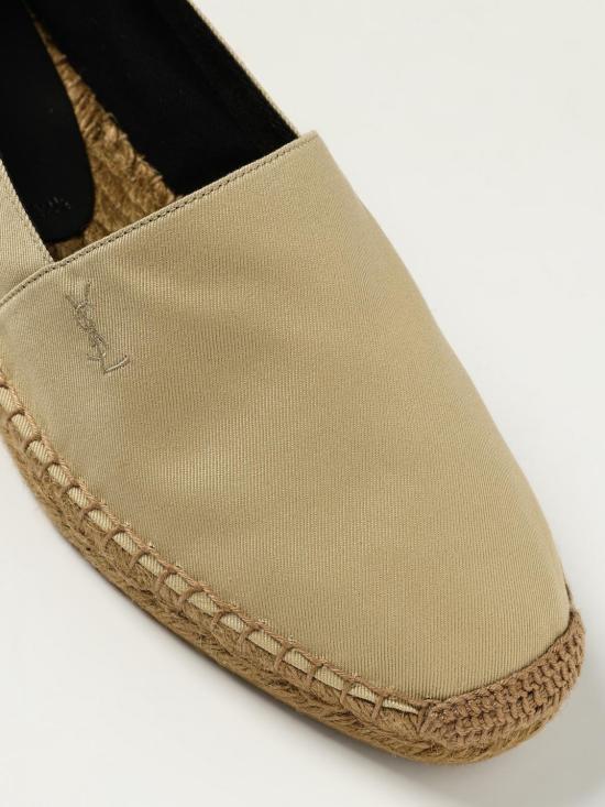 25FW 생로랑 코튼 캔버스 에스파드리유 818117AADNZ 9715 Beige - SAINT LAURENT