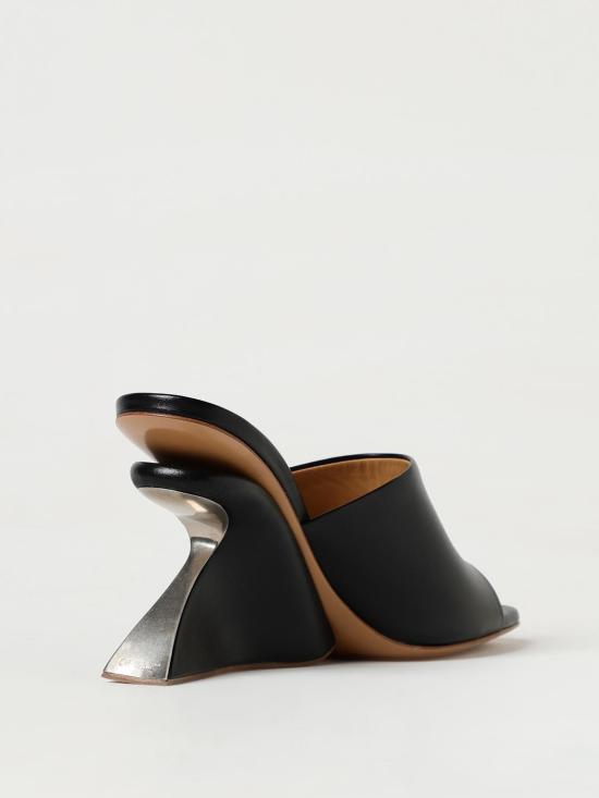 25FW 오프화이트 뮬/슬리퍼 OWIJ042S24LEA001 1010 Black - OFF WHITE