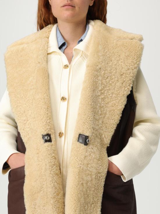 25FW 보테가베네타 코트 832381V5VK0 8979 Brown - BOTTEGA VENETA