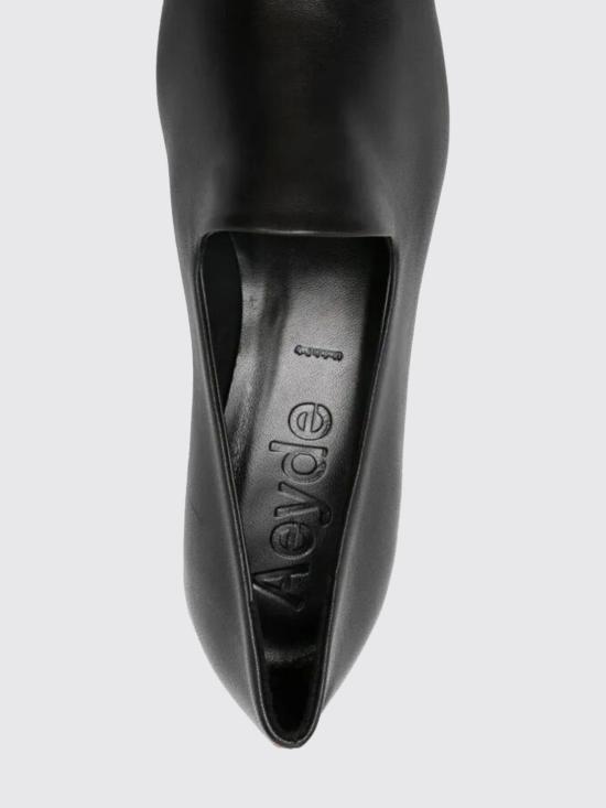 25FW 에이드 뮬/슬리퍼 PU0590001001 Black - AEYDE