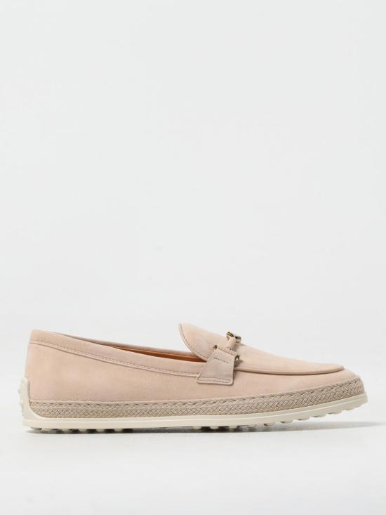 25FW 토즈 미니 버클 스트랩 스웨이드 로퍼 XXW92K0HZ00D8W C600 Beige