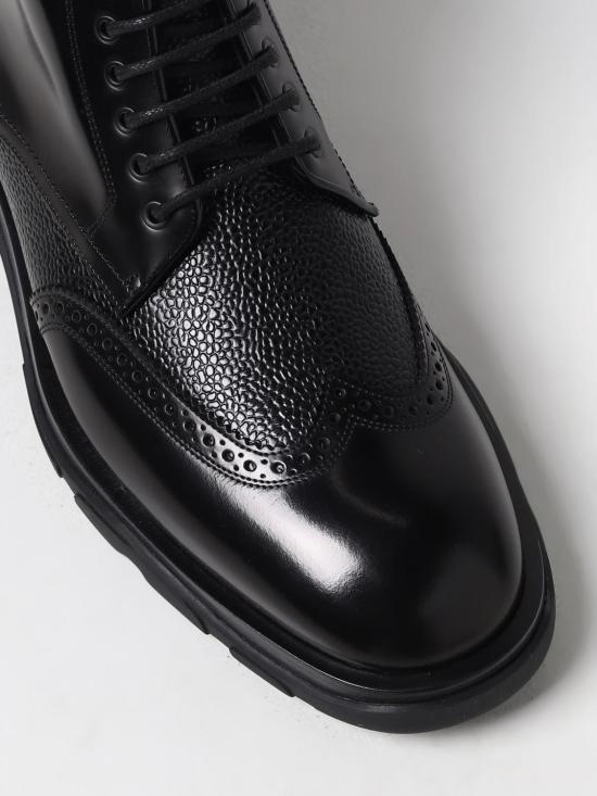 25FW 알렉산더 맥퀸 부츠 750389WIDW1 1000 Black - ALEXANDER MCQUEEN