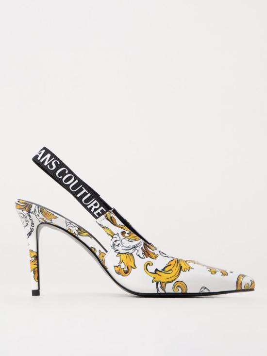 25FW 베르사체 뮬/슬리퍼 78VA3S52ZS366 G03 White