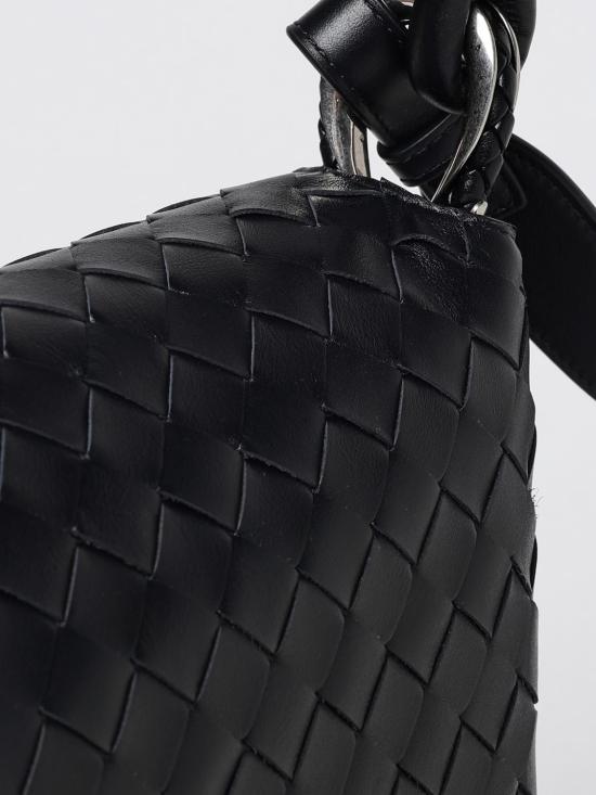  보테가베네타 스몰 스윙 메신저백 795074V2HL1 1208 Black - BOTTEGA VENETA