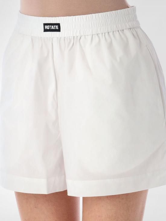 25FW 로테이트 숏팬츠 113828 400 White - ROTATE
