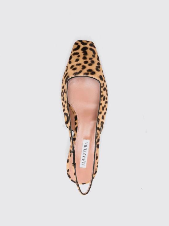 25FW 아쿠아주라 뮬/슬리퍼 GNZMIDL0LYN NAT Natural - AQUAZZURA